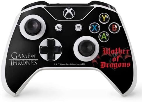 Skinit Decal Gaming Skin Compatible with Xbox One S Controller - Officially Licensed Game of Thrones: Mother of Dragons Design in Saudi Arabia