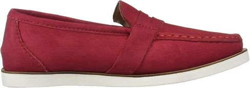 Marc Joseph New York Leather EVA Lightweight Technology Penny Loafer, Navy Nubuck, 10.5 US Unisex Little Kid in Saudi Arabia