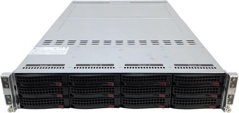 Supermicro 6029TP-HTR 4 Node 12 Bay LFF, 8X Platinum 8173M 2.0GHz 28-Core CPU, 2TB DDR4 RAM, 12x Trays, 2X 1GbE (Renewed) in Saudi Arabia