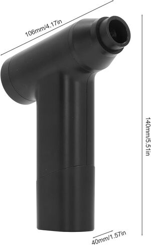 j02 electric air duster ، 110000 دورة في الدقيقة متغيرة السرعة المنفاخ الهواء العنيف مع 5 فوهات ، usb super dry bower لتنظيف السيارات ، التخييم ، لوحة المفاتيح ، الحيوانات الأليفة ، woodworking in Kuwait