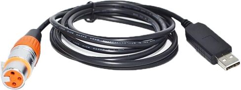 FT232RL USB to RS485 3PIN 3P DMX512 DMX 512 XLR Female Converter Cable for Controller KABLE(1m,Color H) in Saudi Arabia