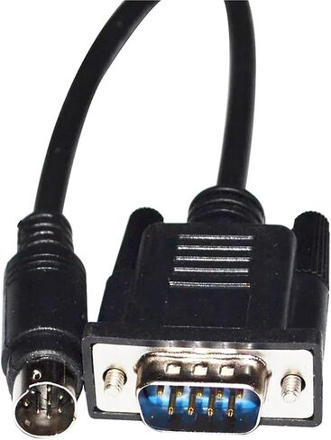 DB9 D-Sub 9pin ذكر إلى Mini Din 8pin MD8 Male RS422 Commice Cable (5M) in Kuwait
