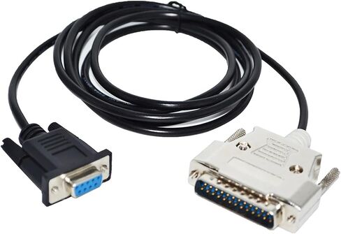 RS232 D-SUB 9PIN DB9 Female to DB25 Male 25PIN Adapter Communication Cable Data KABLE(5m) in Saudi Arabia