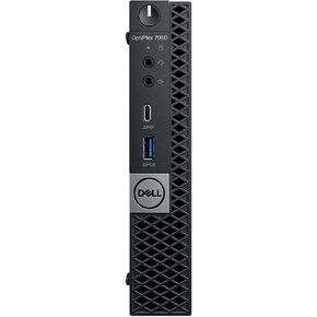 Dell OptiPlex 7060 Micro Form Factor Desktop Computer Intel 8th Gen Core i7-8700T 2.40 GHz (Up to 4.00 GHz) 6-Core 12MB Cache 35W Processor 8GB DDR4-2666MHz Memory 500GB SATA SSD Windows 10 Pro