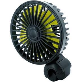 ARTIBETTER Portable Car USB Fan Speed Cooling Air Fan Durable Clip Design for Backseat Use Compatible with Vehicles for Summer Comfort in Saudi Arabia