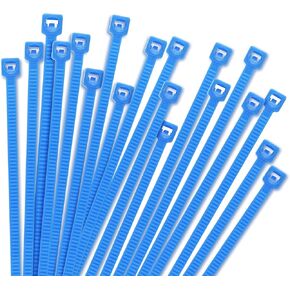 100 pcs 3.94" Length 0.1" Width 0.04" Thickness (100×2.5×1mm) Nylon PA66 Zip Ties,Plastic Self-locking Cable Ties,Multi-Purpose Cable Wire For Automotive Parts Outdoor Fences