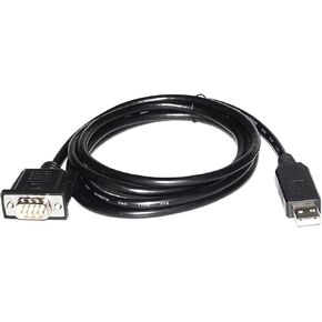 FT232RL USB to D-SUB DB9 9P Male Adapter RS232 Converter Serial Communication Cable for 900 MAINFRAME to PC(3metres)