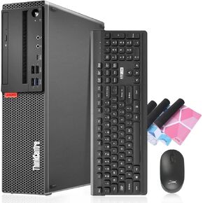 Lenovo ThinkCentre M720 SFF Desktop Intel i7-9700 up to 4.70GHz 32GB DDR4 New 1TB NVMe SSD Built-in AX210 Wi-Fi 6E BT Dual Monitor Support Wireless Keyboard and Mouse Win11 Pro (Renewed)