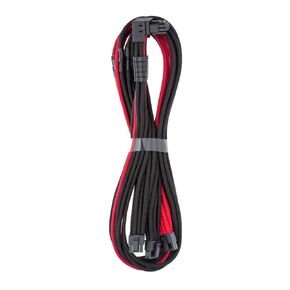 CableMod C-Series Pro ModFlex Sleeved 12V-2x6 12VHPWR 90° StealthSense PCIe Cable for Corsair Type 5 RMX Shift - Variant A (White, 90° 16-pin to Triple 8-pin, 65cm)