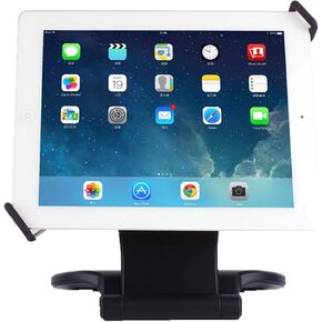 Kastar 360 Swivel Rotating Stand Holder Tabletop Stand with Collapsible Base for All iPad Series: iPad1, iPad2, iPad3, iPad4, iPad Mini, iPad Air, Samsung Galaxy Tablets and 7"-10" Tablet PC (White)