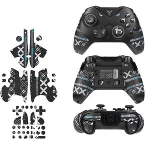Controller Grips Tape for FLYDIGI Vader 4PRO/Vader 3PRO,Anti-Skid Sweat-Absorbent Controllers Handle Grips - 2 Color