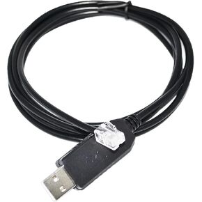 CHIP RS232 USB to RJ9 RJ11 4P4C Serial Communication 017620 CONFIG DEBUG Cable for Industrial Networks(3metres,PL2303GT CHIP) in Kuwait