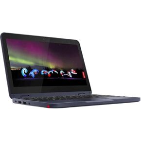 Lenovo 500W Gen 3 11.6" Touch 4GB 128GB eMMC Celeron N5100 1.1GHz Win 11 Home, Black (Renewed)
