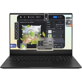ASUS Vivobook S Copilot+ Laptop, AMD Ryzen AI 9 HX 370, 32 GB LPDDR5x RAM, 1 TB PCIe SSD, 15.6" 3K (2880x1620) Display, AMD Radeon 890M, 1-Zone RGB Backlit Keyboard, W11 Pro, Neutral Black