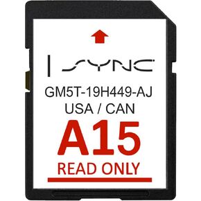 Latest Version A15 Navigation SD Card Compatible with Ford/Lincoln, USA/Canada Maps Update - Navigation System
