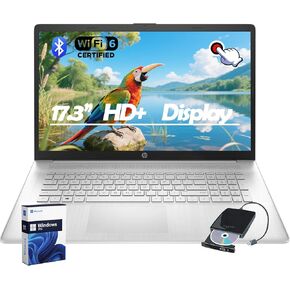 HP 17" HD+ Display Laptop 17t-cn300 | Touchscreen | Intel i7-1355U (10 cores 12 Threads) & Intel Iris Xe Graphics | Lifetime MS Office & Win11 Pro | 32 GB DDR4 & 2TB SSD in Kuwait