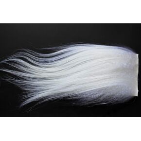2 pcs/lot 8X8cm 10 Colors Goat Hair Fur 15-20cm Length Streamers Fly Tying Fur Materials