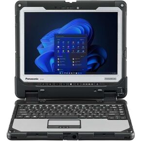 Panasonic Toughbook 33 MK2, 2-in-1 Rugged Laptop, Core i5-10th Gen up to 4.4GHz, 12" Multi Touch + Digitizer, 16GB RAM, 512GB SSD, 4G LTE, dGPS, Barcode Reader, Infrared Webcam, Win 11 Pro (Renewed)