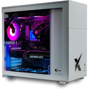 XIDAX X-6 Series AMD Ryzen 7 9800X3D, GeForce RTX 5070 12GB, 32GB 5600Mhz RAM, 2TB NVMe M.2 SSD, Liquid Cooling, Genuine Window 11 Home Xen White Gaming Desktop - Assembled & Serviced in Utah