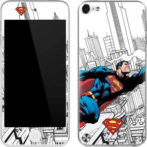 Skinit Decal MP3 Player Skin Compatible with iPod Touch (5th Gen&2012) - Officially Licensed Warner Bros Superman Super Speed Design