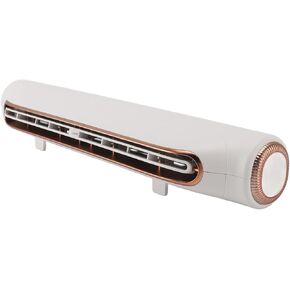 Clip On Computer Fan for Any Screen, 3 Speed Gears Adjust, Adjust Angle USB Monitor Cooling Fan for Curved Screen, Thick Side Widescreen, Narrow Side Widescreen (White)