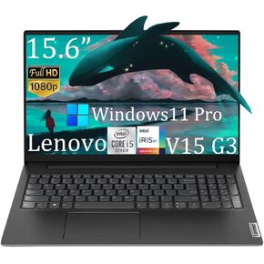Lenovo V15 G3 IAP Business Laptop, 15.6″ FHD Anti-Glare Display, Intel 10-Core i5-1235U (Beat i7-1195U), 16GB RAM, 1TB SSD, WiFi, Bluetooth 5.1, Windows 11 Pro, with 5ave 6-in-1 Accessory Kit