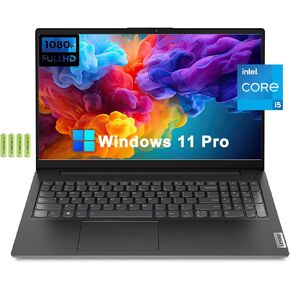 Lenovo V15 G3 15.6" 1080p FHD Business Laptop Computer[Windows 11 Pro], 12th Gen Intel 10-Core i5-1235U, 24GB RAM, 1TB PCIe SSD, Intel UHD Graphics, Numeric keypad, Wi-Fi, BT, Ethernet, w/Battery