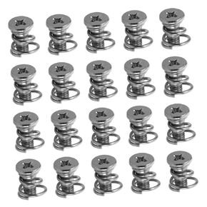 NUOBESTY 20pcs Spring Screws for Gpu Backplate Coolers Easy to Install Replacement Screws for Radiators and Electronic Devices Secure Connection for Enhanced Cooling