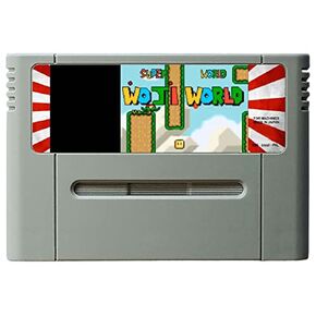 Samrad 16Bit Games SMW Woji World PAL EUR Version (Gray)