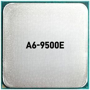 A6-9500E وحدة المعالجة المركزية المستخدمة 2-core 2-ترقيم معالج سطح المكتب 3.0 جيجا هرتز 1M 35W المقبس AM4