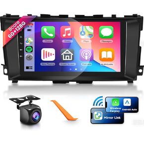 8 Core 6G+128G CAR Radio Stereo لـ Nissan Altima 2013-2018 مع Carplay/Android Auto ، 9 بوصة 1280 * 720p شاشة تعمل باللمس