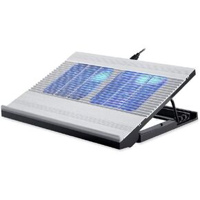 Laptop Cooler Stand Multi-Speed Adjustable Angle Stand Aluminum Alloy(A)