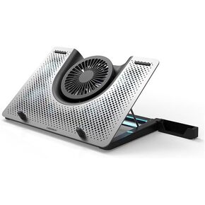 Laptop Stand Radiator Cooling Base Exhaust Fan 15.6 inch 17 inch Silent(A)