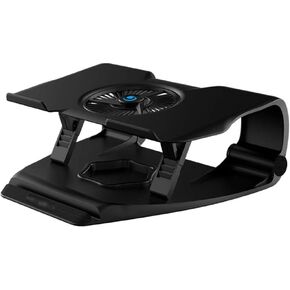 Laptop Cooling Pad Upgrade, Laptop Cooler Stand Height Adjustable, Laptop Fan Cooling Pad for Laptop 12-15.6 Inch, Notebook Cooler Pad