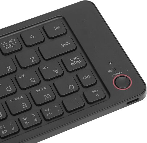 67 Keys Pocket Folding Keyboard, Foldable Bluetooth Keyboard Portable Keyboard with Stand Holder Rechargeable Ultra Slim Folding Keyboard Compatible with Android Phone Tablet in Saudi Arabia