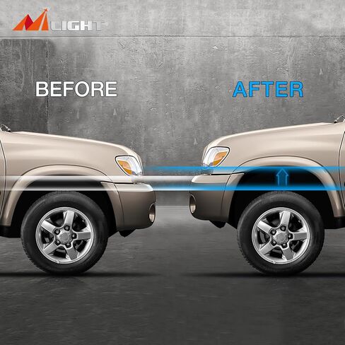 Nilight 2 "مجموعة التسوية الأمامية متوافقة مع 2007-2022 TUNDRA 2WD 4WD، 2 بوصة مجموعات الرفع الأمامية تبختر الفواصل التسوية مجموعات 2008 2009 2010 2011 2012 2013 2014 2015 2016 2017 2018 2019 2020 2021 2022 in Saudi Arabia