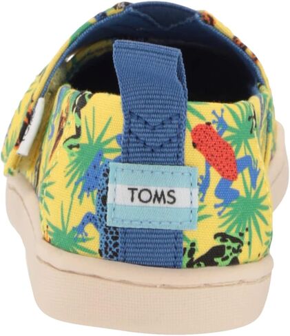 TOMS Kids Girls Alpargata Pet Club Graphic Slip On Flats Casual - Pink in Kuwait
