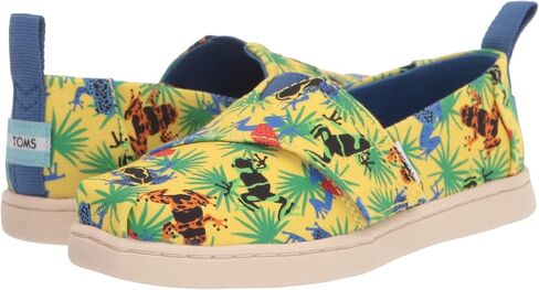 TOMS Kids Girls Alpargata Pet Club Graphic Slip On Flats Casual - Pink in Kuwait