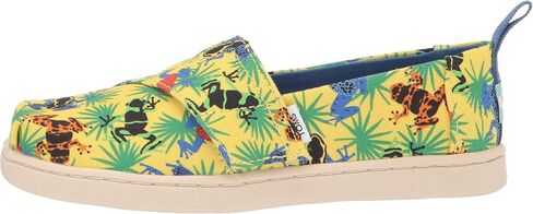 TOMS Kids Girls Alpargata Pet Club Graphic Slip On Flats Casual - Pink in Kuwait