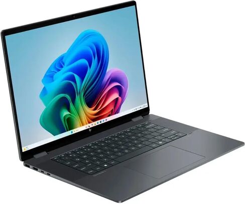 HP OmniBook X Flip 2-in-1 Laptop / 16" 1920x1200 Touch 60Hz / 8 Cores Intel Ultra 7 256V Arc Graphics 140V / 16GB LPDDR5 2TB SSD/Backlit KB Thunderbolt 4 / Win11 Home/Eclipse Gray / 32GB USB in Saudi Arabia