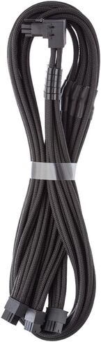 cablemod c-series pro modflex sleeved 12v-2x6 12vhpwr 90 ° STealthSense PCIe cable for corsair type 5 rmx shift-variant a (أبيض ، 90 ° 16-pin إلى 8-pin ، 65 سم) in Kuwait