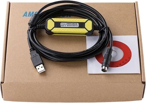 USBACAB230 for Programming Cable USB to RS232 Adapter for USB-DVP ES EX EC SE SV SS Series Cable(2017updated Version) in Saudi Arabia