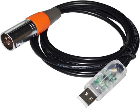 FT232RL CHIP USB to XLR 3PIN Male RS485 Converter Serial Cable for Audio Processor to PC(1m,Color C) in Saudi Arabia
