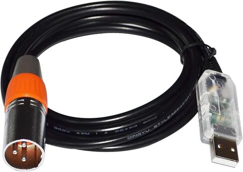 FT232RL CHIP USB to XLR 3PIN Male RS485 Converter Serial Cable for Audio Processor to PC(1m,Color C) in Saudi Arabia