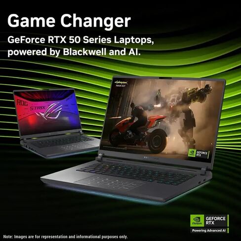 Asus Rog Strix G16 G16 Gaming Captop ، Intel Ultra 9-275HX ، 64 GB DDR5 RAM ، 4 TB PCIE SSD ، 16 " in Saudi Arabia