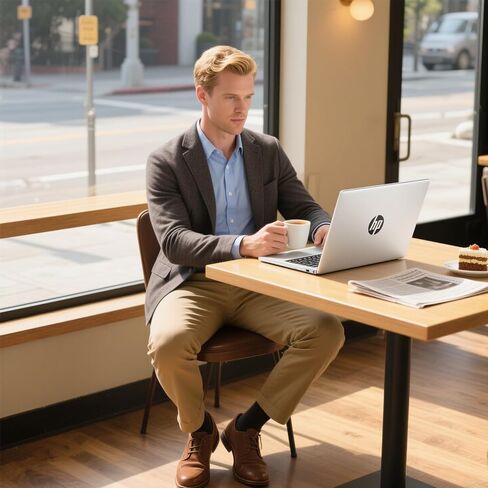 HP 17 "HD+ عرض الكمبيوتر المحمول 17T-CN300 | شاشة تعمل باللمس | Intel I7-1355U (10 CORES 12 Threads) & Intel Iris Xe Graphics | Lifetime MS Office & Win11 Pro | 32 GB DDR4 & 2TB SSD in Kuwait