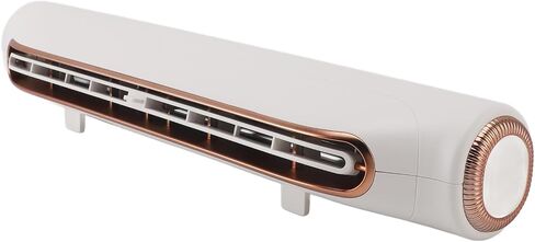 Clip On Computer Fan for Any Screen, 3 Speed Gears Adjust, Adjust Angle USB Monitor Cooling Fan for Curved Screen, Thick Side Widescreen, Narrow Side Widescreen (White) in Saudi Arabia