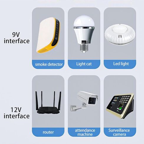 MINI UPS ، 15V 24V POE 5V 9V 12V USB 18W OUTPUT DC UPS BUTTARY BACKENT PRECENT in Kuwait