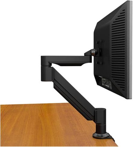 سبيكة الألومنيوم كامل حركة المكتب MOUNT 14-27 بوصة LCD LED شاشة حامل الذراع تلفزيون MOUNT التحميل 2-9 كجم H200 (أسود) in Saudi Arabia
