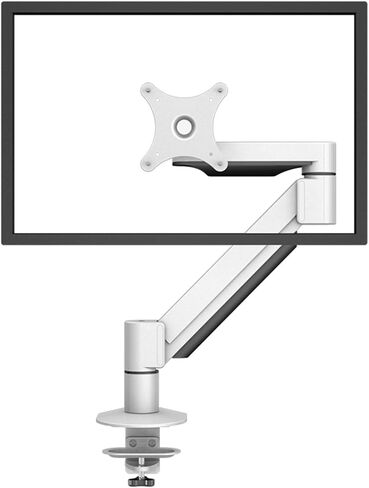 سبيكة الألومنيوم كامل حركة المكتب MOUNT 14-27 بوصة LCD LED شاشة حامل الذراع تلفزيون MOUNT التحميل 2-9 كجم H200 (أسود) in Saudi Arabia